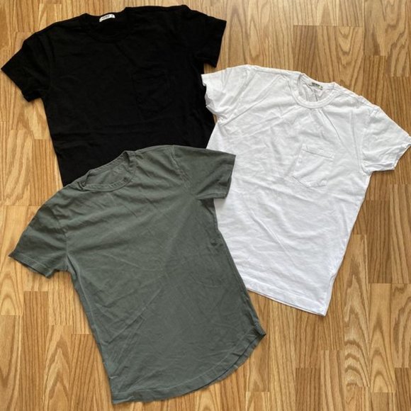 Buck Mason Other - BUCK MASON TEES IN BLACK, WHITE, HUNTER GREEN - XS